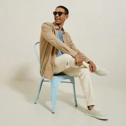 Jules Chemise en coton lyocell col boutonné- Chemise