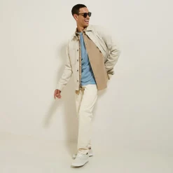 Jules Chemise en coton lyocell col boutonné- Chemise