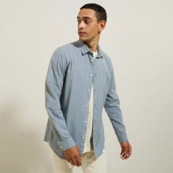 Jules Chemise en coton lyocell col boutonné- Chemise