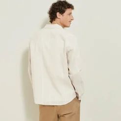 Jules Chemise en coton matière texturée- Chemise