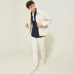 Jules Chemise en coton matière texturée- Chemise