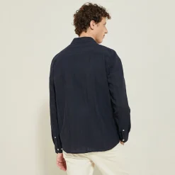 Jules Chemise en coton matière texturée- Chemise