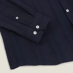 Jules Chemise en coton matière texturée- Chemise