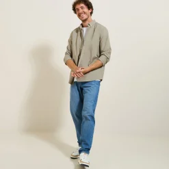 Jules Chemise en coton oxford élasthanne- Chemise