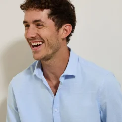 Jules Chemise en coton petits motifs- Chemise Formelle|Chemise