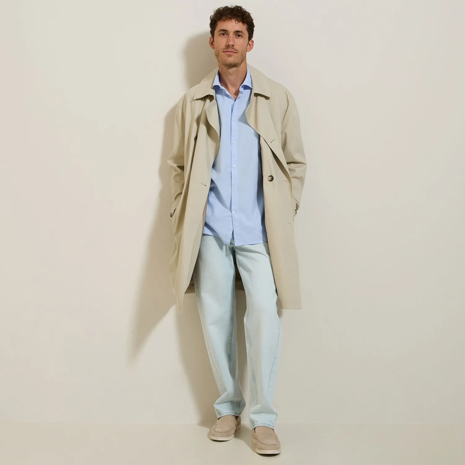 Jules Chemise en coton petits motifs- Chemise Formelle|Chemise