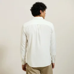 Jules Chemise en coton piqué unie- Chemise