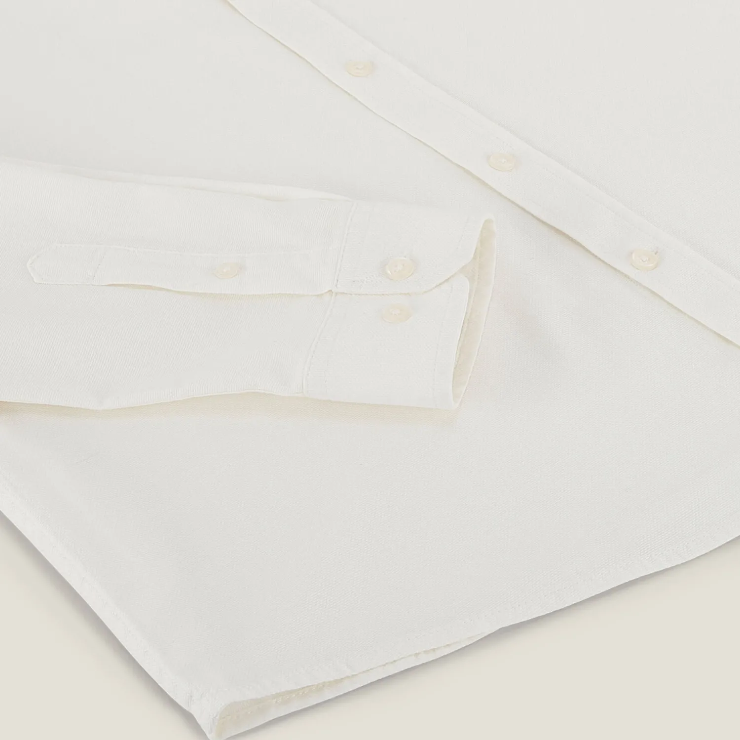 Jules Chemise en coton piqué unie- Chemise