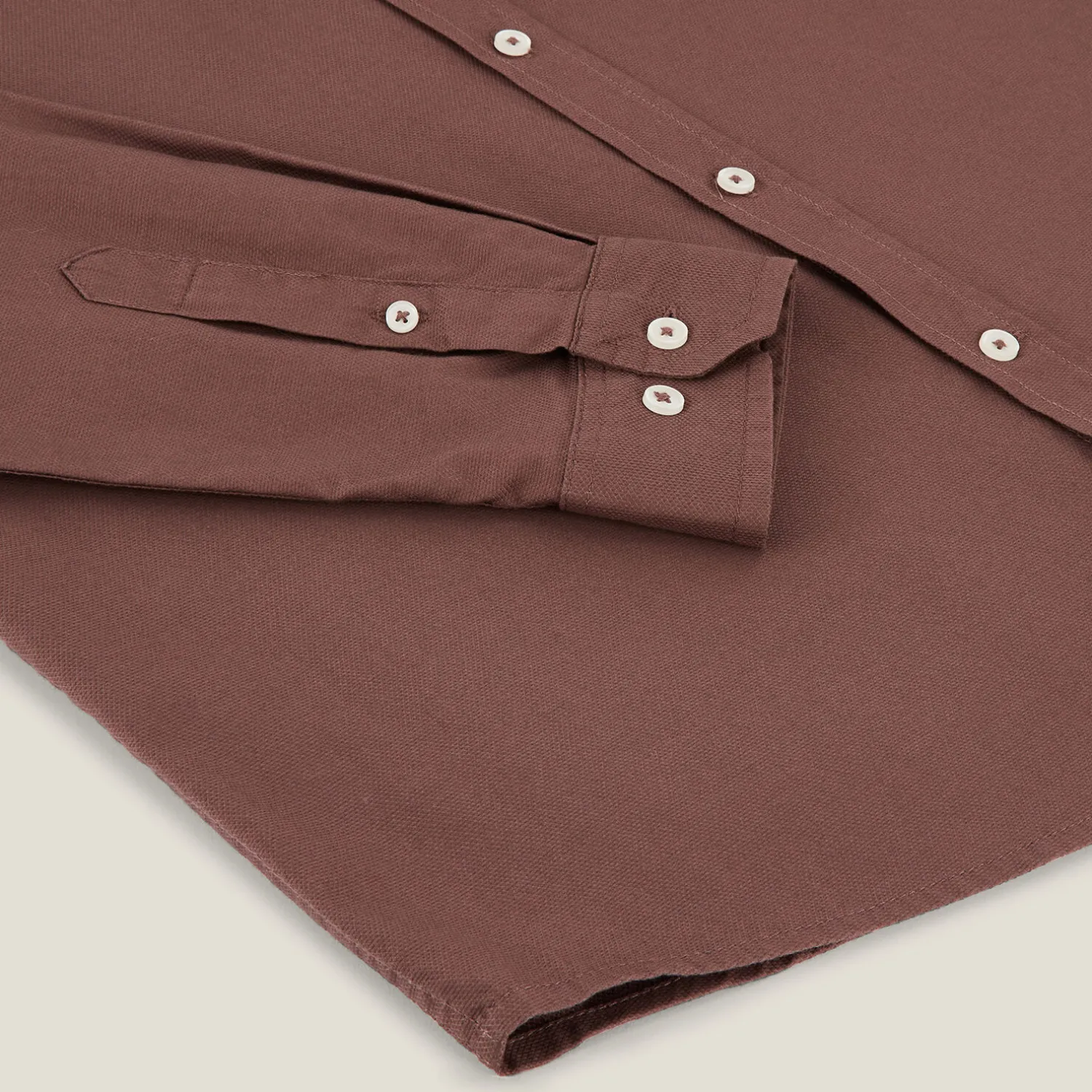 Jules Chemise en coton piqué unie- Chemise