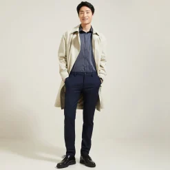 Jules Chemise en coton sans repassage micro point- Collection Mariage|Chemise Repassage Facile