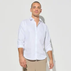 Jules Chemise en coton unie- Collection Mariage|Chemise Formelle