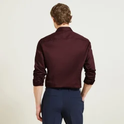 Jules Chemise en coton unie- Collection Mariage|Chemise Formelle