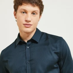 Jules Chemise en coton unie- Collection Mariage|Chemise Formelle