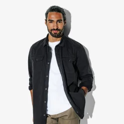 Jules Chemise en coton western unie- Chemise