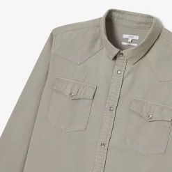 Jules Chemise en coton western unie- Chemise