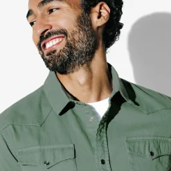 Jules Chemise en coton western unie- Chemise