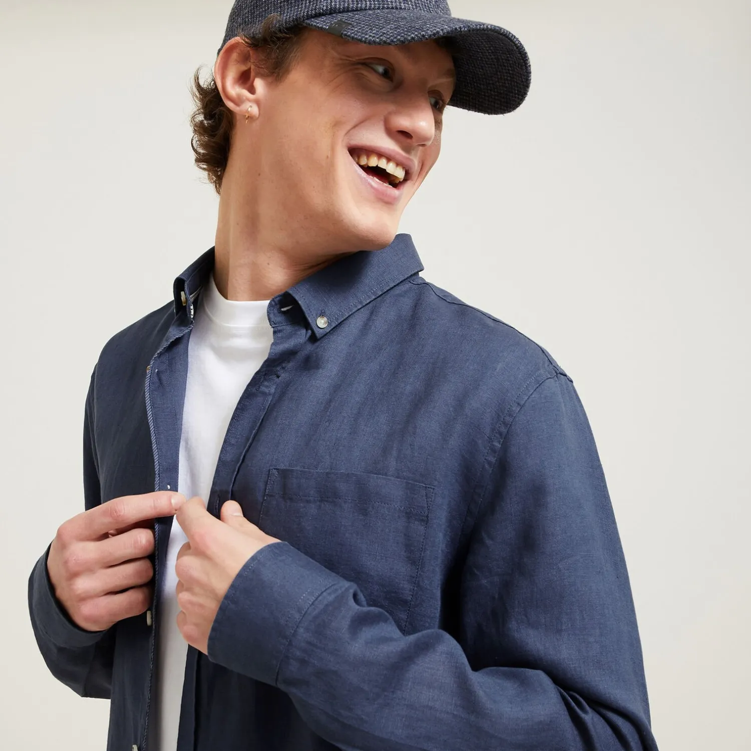 Jules Chemise en lin- Collection Mariage|Chemise