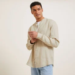 Jules Chemise en lin col mao- Smart Casual|Collection Mariage
