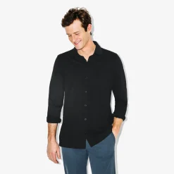 Jules Chemise en maille coton slim Performance by- Chemise Formelle|Chemise