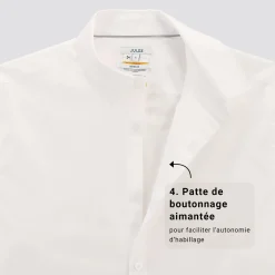 Jules Chemise regular pour personne à mobilité réduite- Chemise Formelle|Chemise