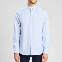 Jules Chemise regular sans repassage unie coton- Collection Mariage|Chemise Repassage Facile