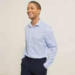 Jules Chemise sans repassage en coton rayée- Smart Casual|Collection Mariage