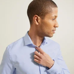 Jules Chemise sans repassage en coton rayée- Smart Casual|Collection Mariage