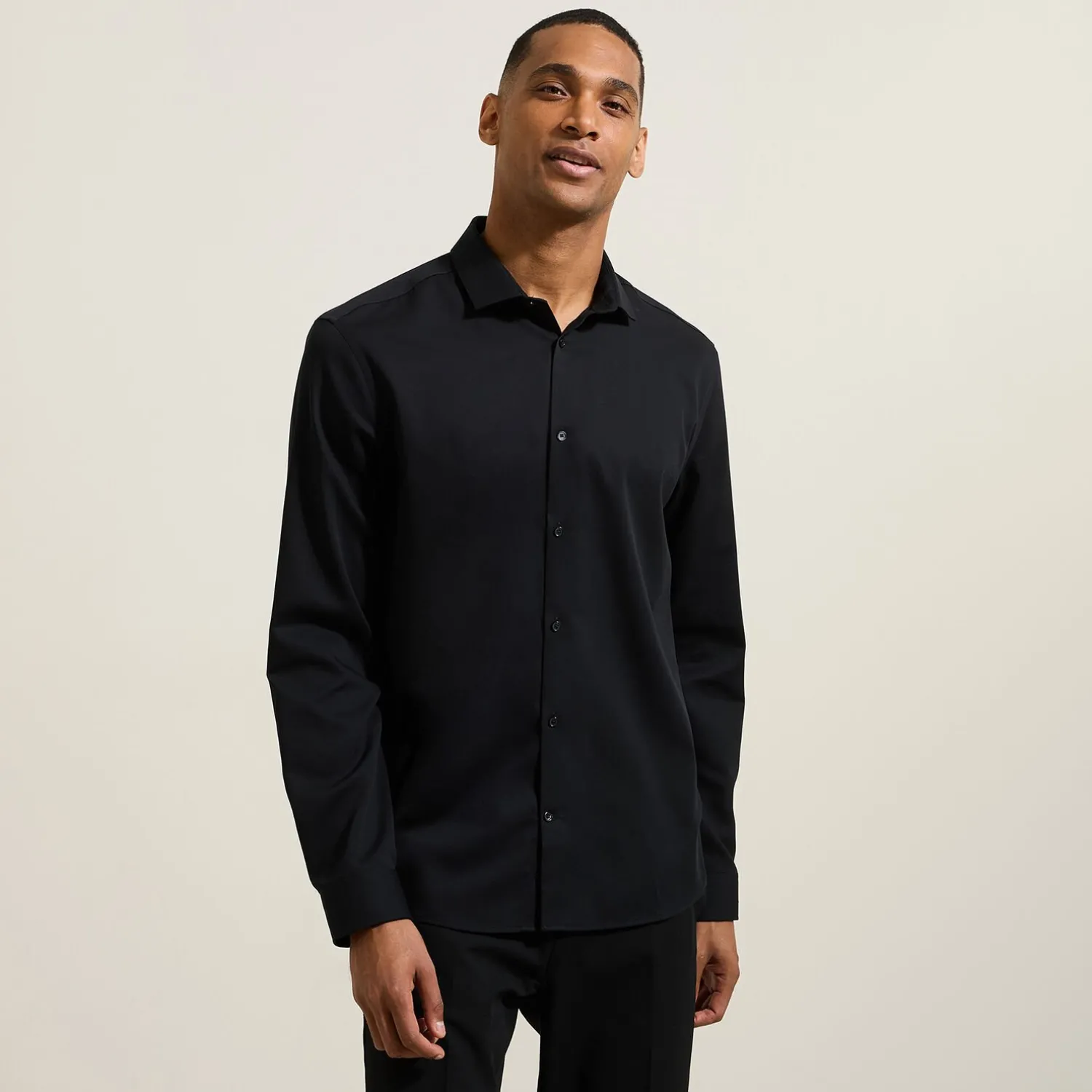 Jules Chemise sans repassage regular en coton- Chemise Repassage Facile|Chemise Formelle