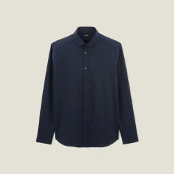 Jules Chemise sans repassage slim en coton- Chemise Formelle|Chemise Repassage Facile