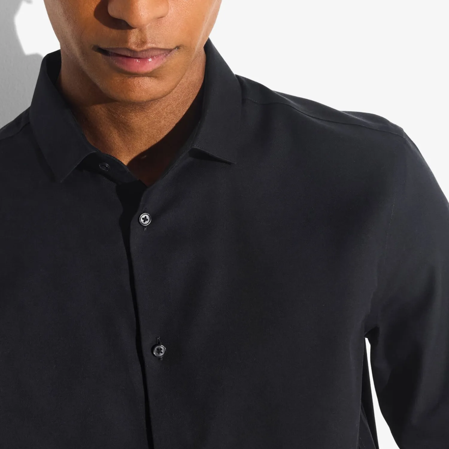 Jules Chemise sans repassage slim en coton- Chemise Repassage Facile|Chemise Formelle