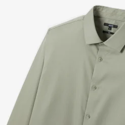 Jules Chemise sans repassage slim en coton- Chemise Repassage Facile|Chemise Formelle