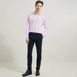 Jules Chemise sans repassage slim en coton- Collection Mariage|Chemise Repassage Facile