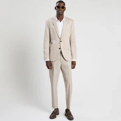 Jules Chemise slim sans repassage unie coton- Collection Mariage|Chemise Repassage Facile