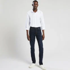 Jules Chemise slim sans repassage unie coton- Collection Mariage|Chemise Repassage Facile