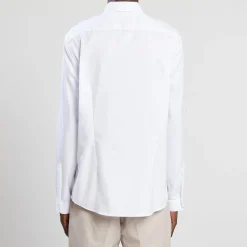 Jules Chemise slim sans repassage unie coton- Collection Mariage|Chemise Repassage Facile