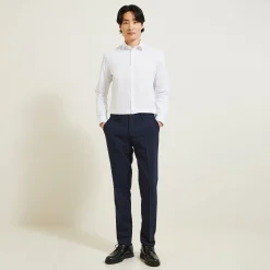 Jules Chemise slim unie- Chemise Formelle|Chemise