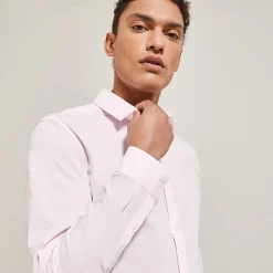 Jules Chemise slim unie- Chemise Formelle|Chemise