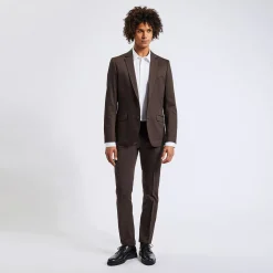 Jules Chemise slim unie coton satin- Collection Mariage|Chemise Formelle