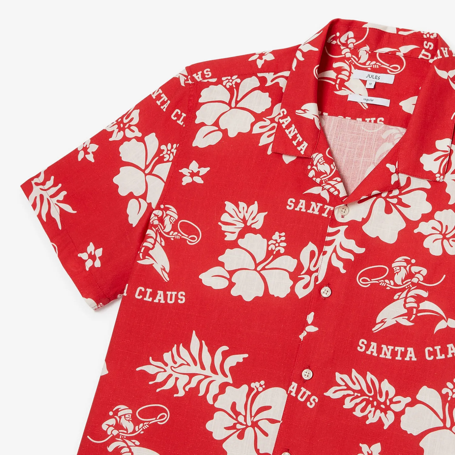 Jules Chemisette de Noël en coton- Chemise