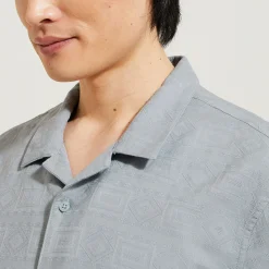 Jules Chemisette en coton brodée- Chemise