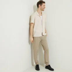 Jules Chemisette en coton matière gaufrée- Smart Casual|Chemise