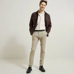 Jules Chemisette en coton matière gaufrée- Smart Casual|Chemise