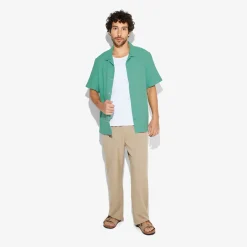 Jules Chemisette  en coton tricot- Chemise