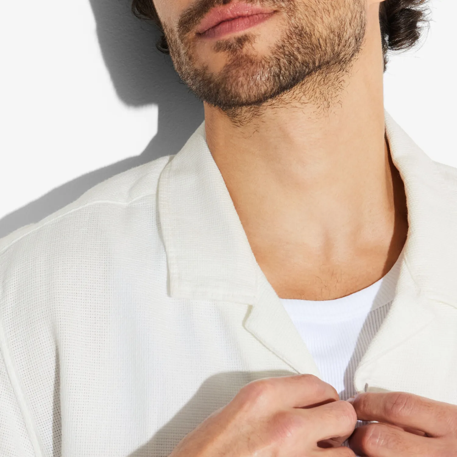 Jules Chemisette en coton tricot- Chemise