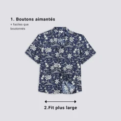 Jules Chemisette pour personne à mobilité réduite- Chemise