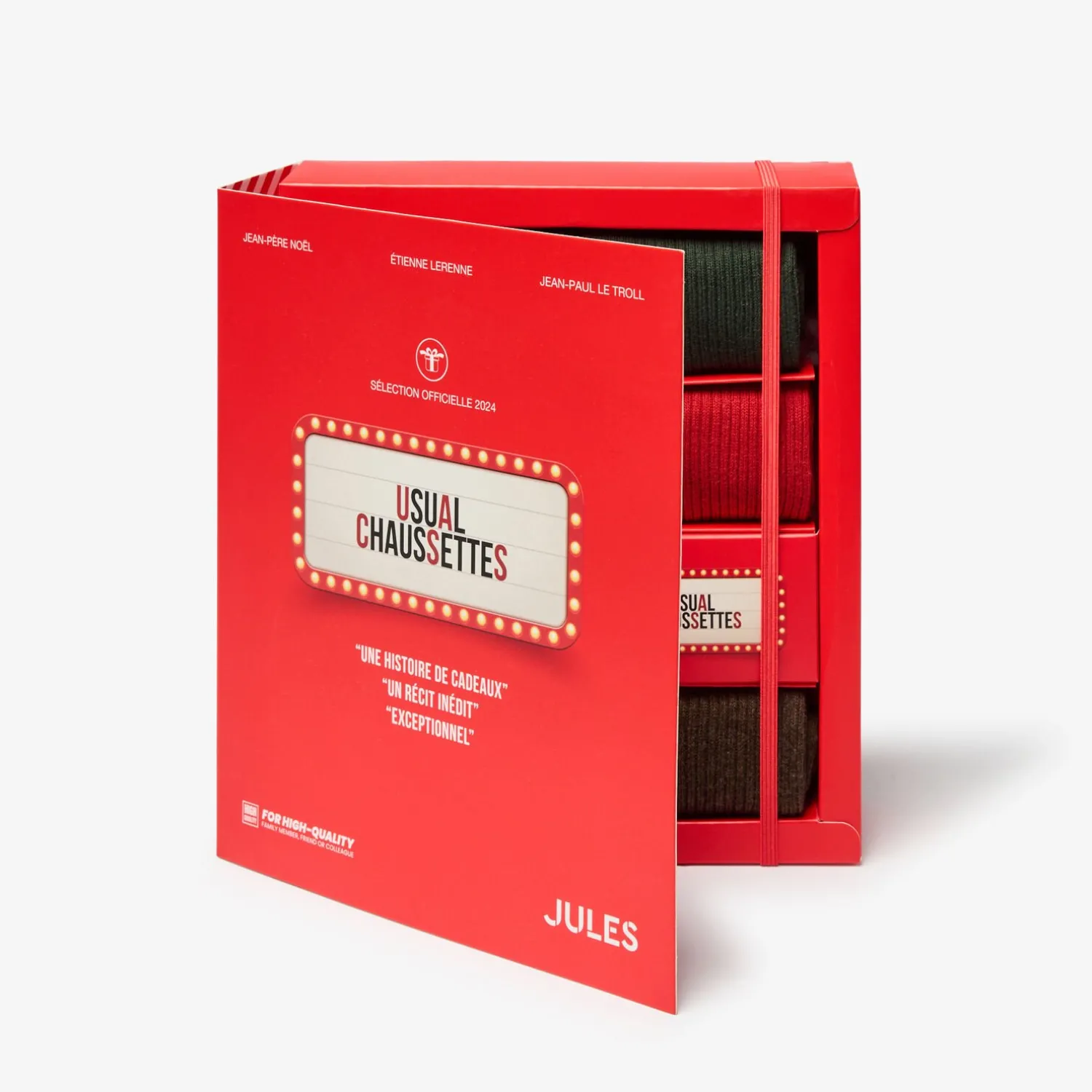 Jules Coffret 7 paires de chaussettes unies- Chaussettes