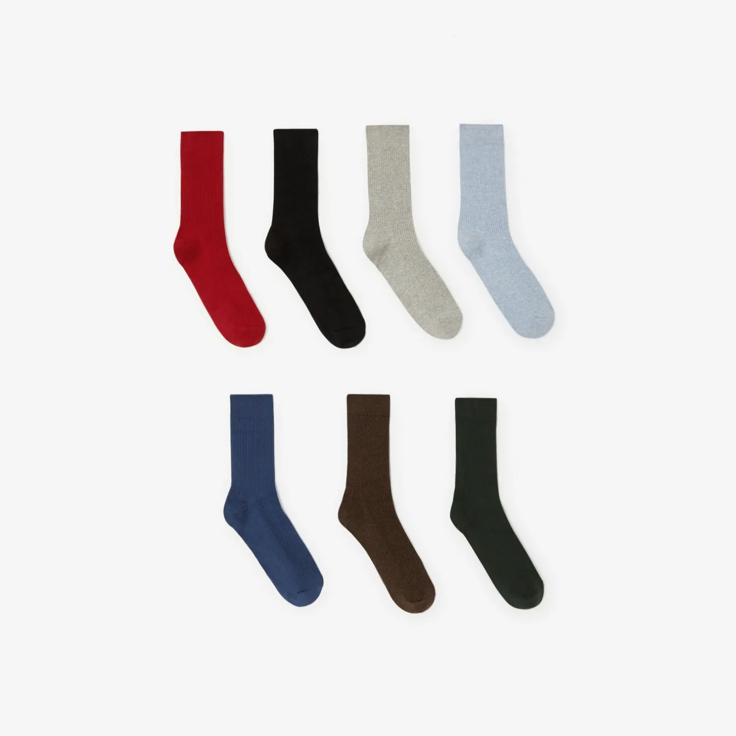Jules Coffret 7 paires de chaussettes unies- Chaussettes