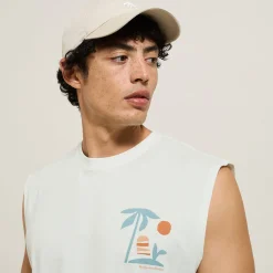 Jules Débardeur relax imprimé devant et dos- T-shirt