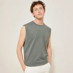 Jules Débardeur uni en coton- T-shirt