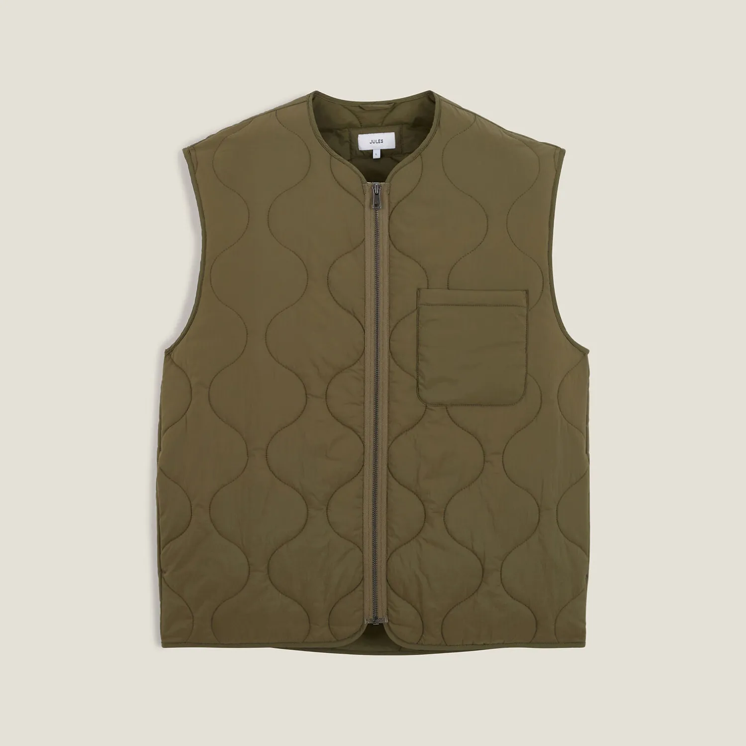 Jules Doudoune sans manche légère matelassée- Manteau & Blouson